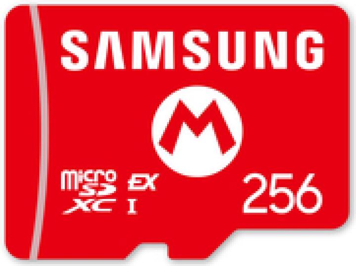 Actual product image Nintendo Samsung microSD Express Card (256 GB, microSD Express, U3, UHS-I)