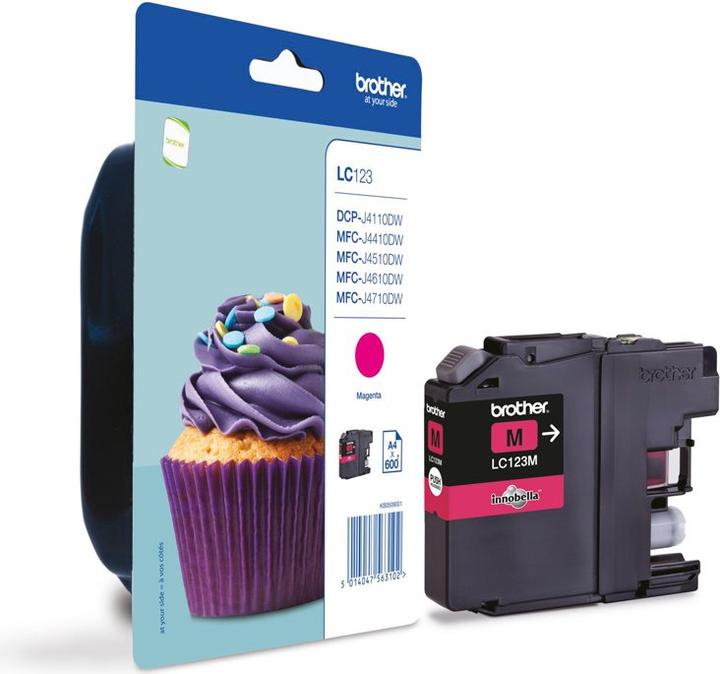 Actual product image Brother Lc-123m (M)