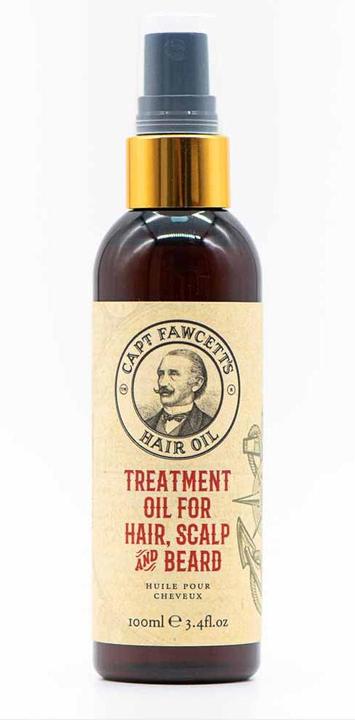 Immagine prodotto Captain Fawcett Olio di trattamento per capelli, cuoio capelluto e barba (100 ml)