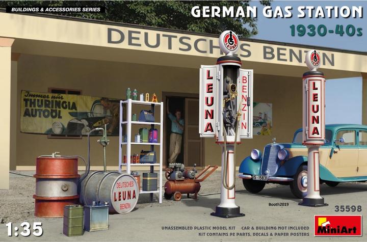 Produktbild Mini art German Gas Station 1930-40s