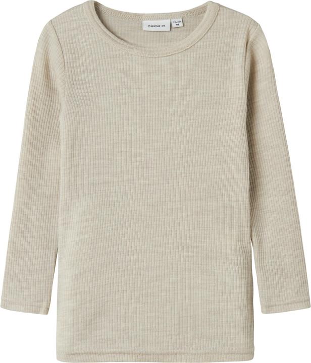 Name it Nmnwax Wool Rib Ls Top Noos