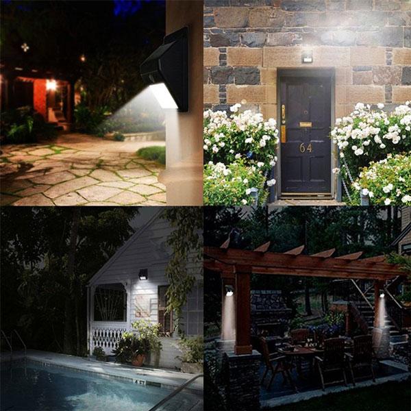 Produktbild Lumina Swiss LED Solar Wandleuchte PIR 100lm (100 lm)