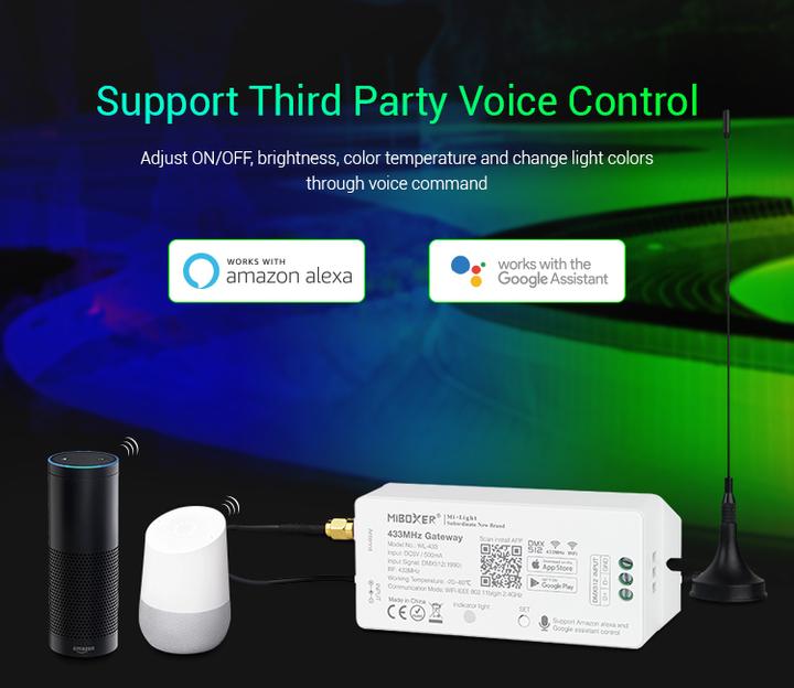Actual product image Milight Zigbee 3.0 LED Controller 4-channel RGBW
