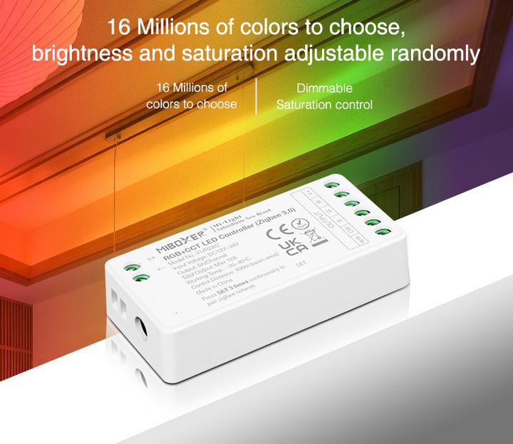Actual product image Milight Zigbee 3.0 LED Controller 4-channel RGBW