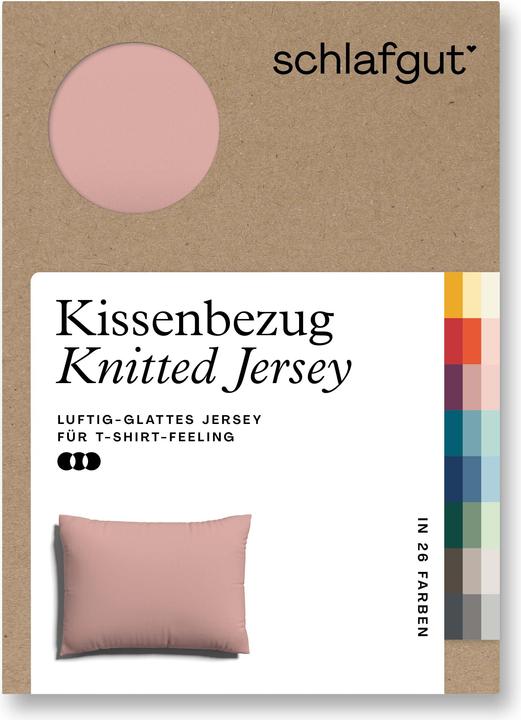Produktbild schlafgut Knitted Jersey (Duvetbezug, 70 x 90 cm)
