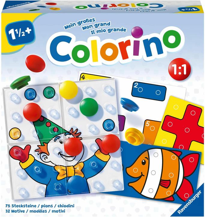 Actual product image Ravensburger My Great Colorino (German, French, Italian)