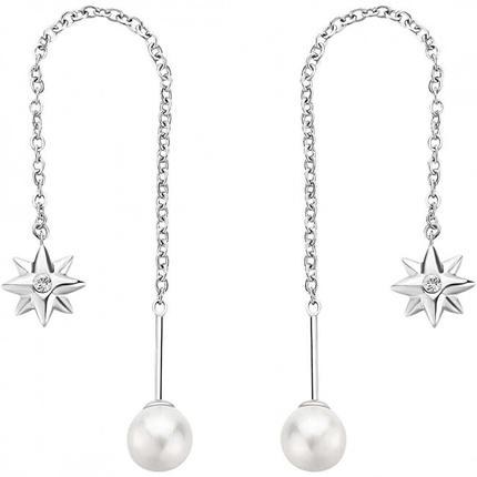 Brosway - Charming Shell Chakra Pearl Chain Earrings BHKE184