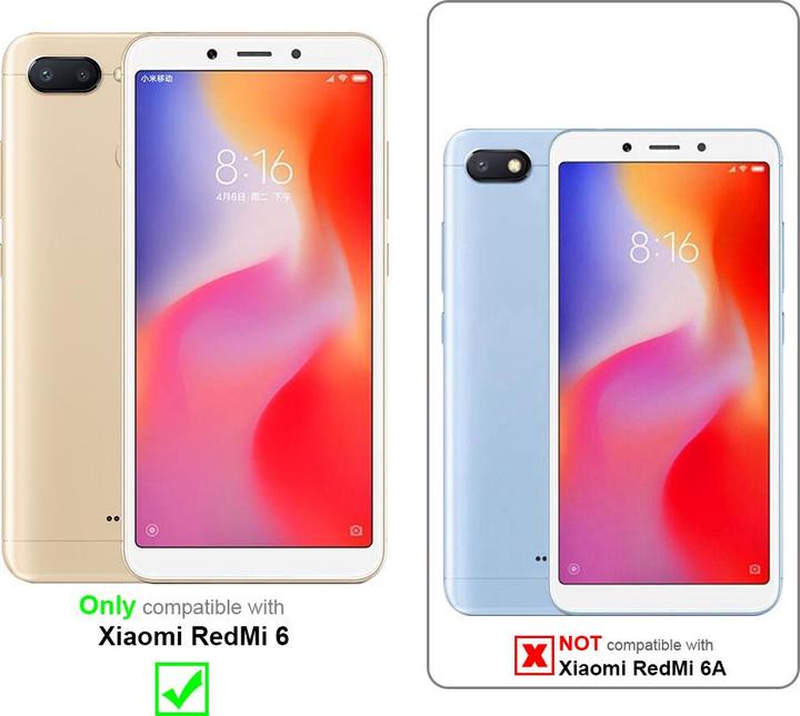 Image du produit Cadorabo Coque pour Xiaomi RedMi 6 universel avec Clip (Xiaomi Redmi 6)