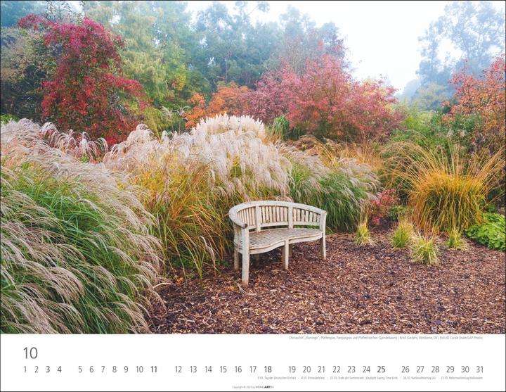 Image du produit Gräser Kalender 2026 (44 x 34 cm, Couverture rigide, Allemand)
