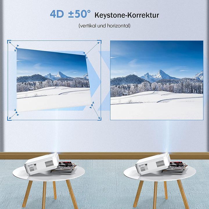 Actual product image Bosnas C50 Beamer (1080p, 9500 Lux)