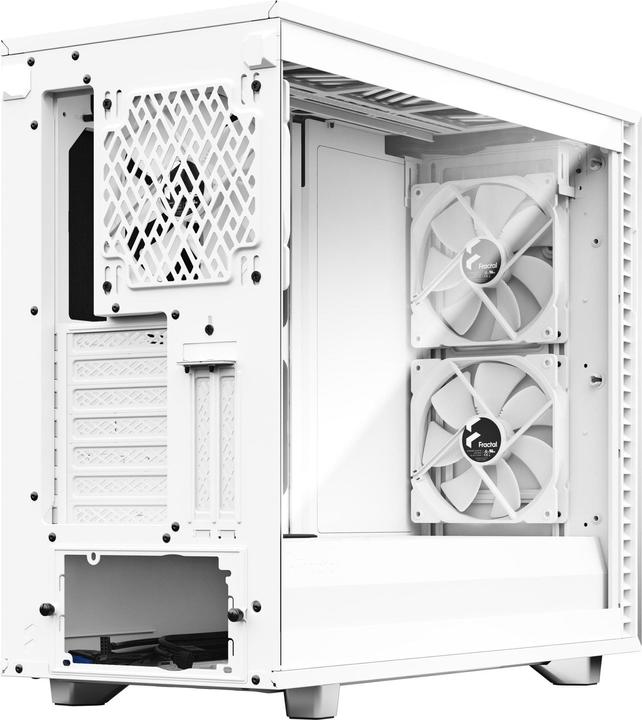 Actual product image Fractal Define 7 White TG Clear Tint (mATX, Mini-ITX, ATX, E-ATX)