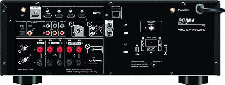 Productafbeelding Yamaha RX-V4A (5.2 kanalen, DAB+, AM, FM)