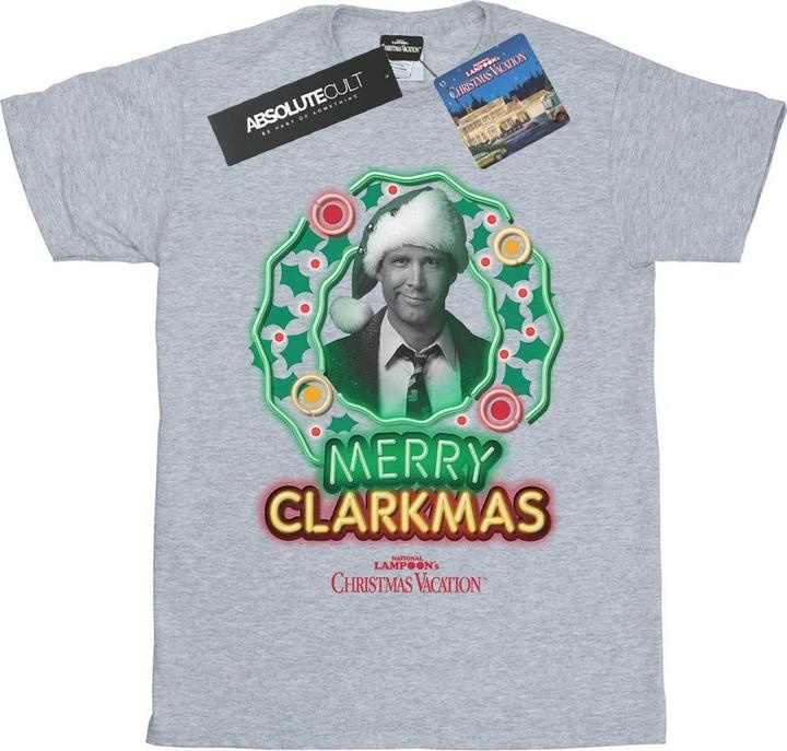 National Lampoon´s Vacation National Lampoon's Christmas Vacation Greyscale Clarkmas TShirt Mädchen
