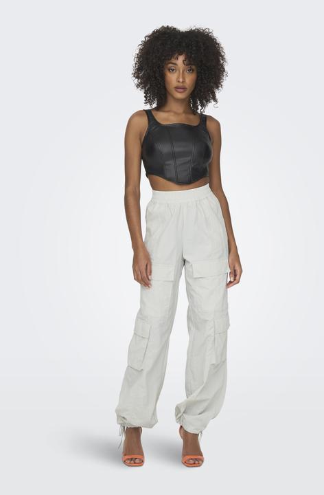 Actual product image Only Mid waist CARGO PARACHUTE PANT Cargo trousers (32)