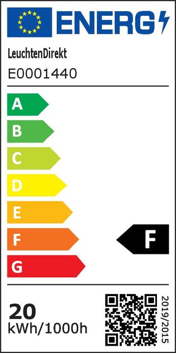 Energie-Label Paul Neuhaus Sparkle (2050 lm)