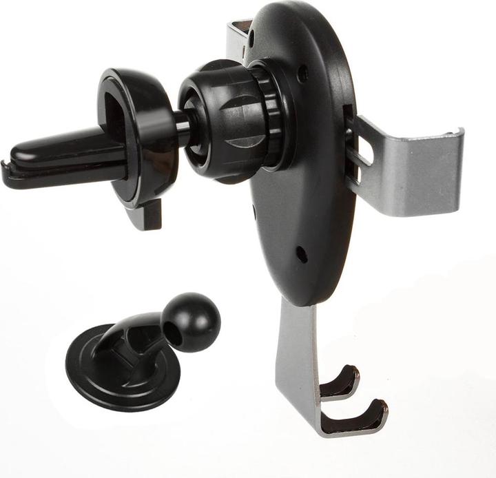 Actual product image Maclean Universal Gravity Mobile Phone Holder Car 360 Rotatable 2 in 1 Mounting - Ventilation or Windscreen