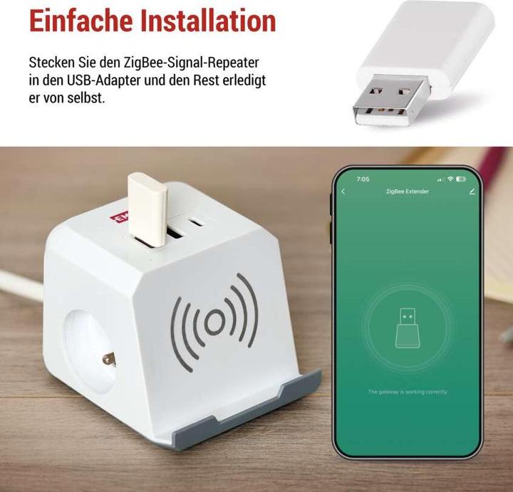 Produktbild Emos GoSmart Signalverlängerung IP-2213Z für ZigBee Gateway
