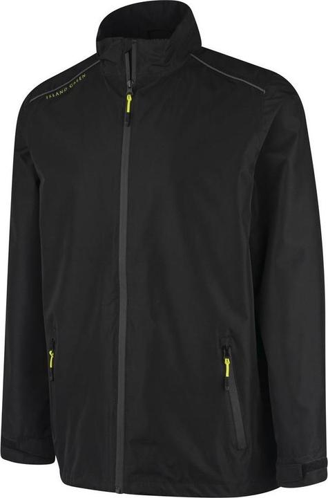 Produktbild Island Green Jacke wasserfest Sturmmanschette Emblem (M)