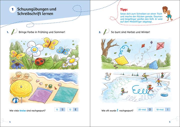 Produktbild Leselöwen Lernhilfen - Schreibschrift lernen - 2. Klasse (Deutsch, Loewe Erstes Selberlesen, Christiane Wittenburg, Loewe Erstlesebücher, Dominik Rupp, 2023)