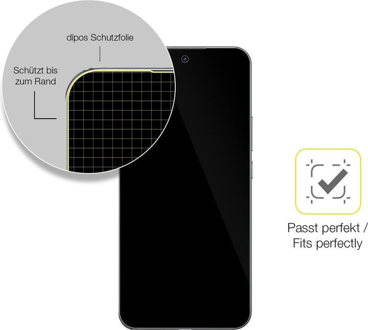 Image du produit Dipos Film de Protection d’écran Full-Cover 3D (1 pièce(s), Xiaomi Redmi Note 14 5G)