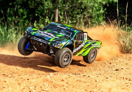 Actual product image Traxxas SLASH 4X4 BL2S GREEN 1/10 SHORT-COURSE RTR WITHOUT BATTERY/CHARGER (RTR Ready-to-Run)