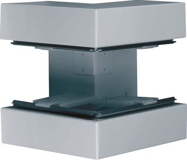 Actual product image Hager TEH BRS851703VERZ Outside corner BRS85170 Galvanised steel (Cable hole, 8.30 cm)