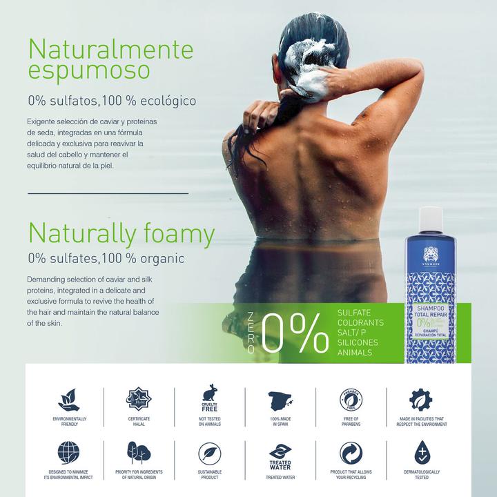 Actual product image Valquer Válquer Oil Control Shampoo 1000ml (1000 ml, Liquid shampoo)