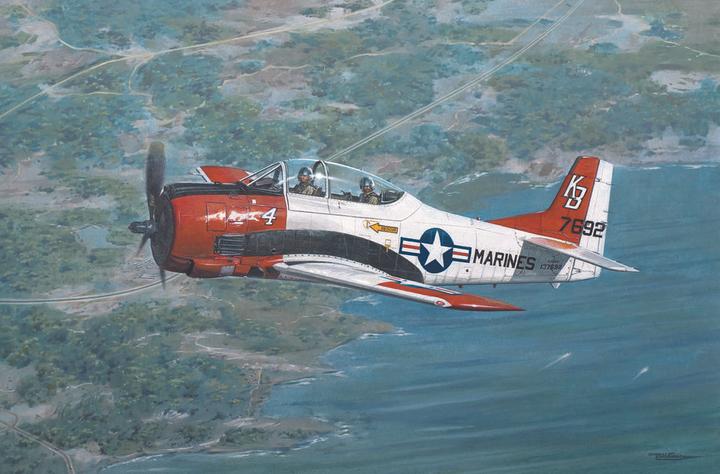 Roden North American T-28B Trojan