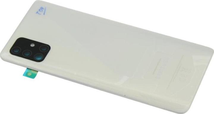 Actual product image Samsung Original Galaxy A51 back cover Prism Crush White (Galaxy A51)