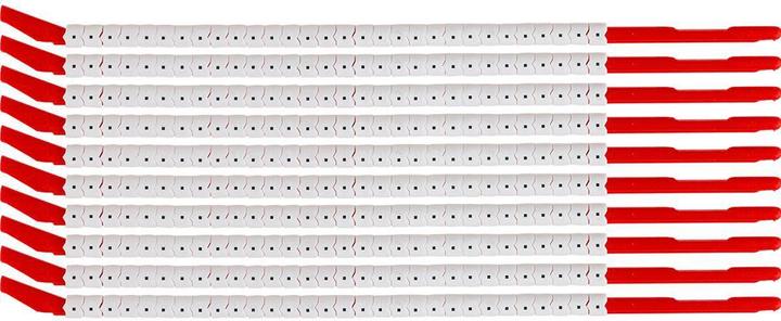 Produktbild Brady ClipSleeve Kabelkennzeichnungen, Grösse 10