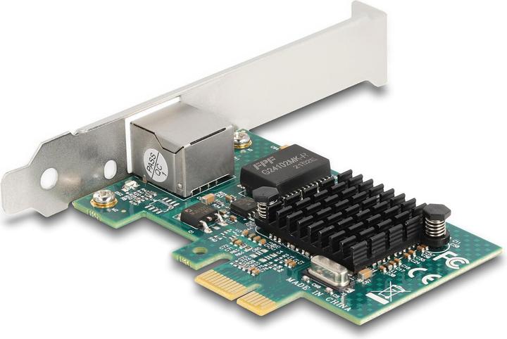 Image du produit Delock Carte PCI Express x1 vers 1 x RJ45 Gigabit LAN BCM (PCI-E x1)