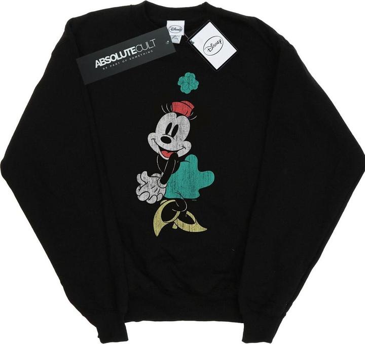 Disney Minnie Mouse Shamrock Hat Sweatshirt