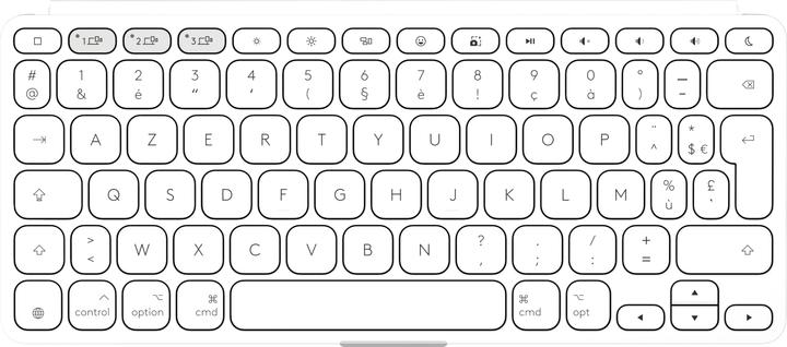 Nutritional values and ingredients Logitech KEYS-TO-GO 2 (FR, iPad)