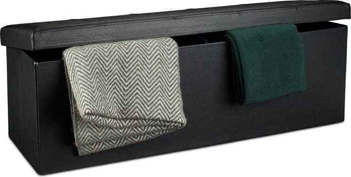 Produktbild Relaxdays Faltbare Sitzbank (114 cm)