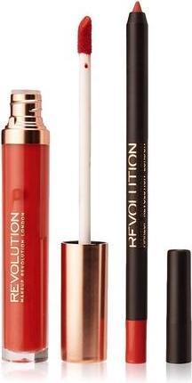Actual product image Makeup Revolution Retro Luxe Matte Lip Kit (Shelves)
