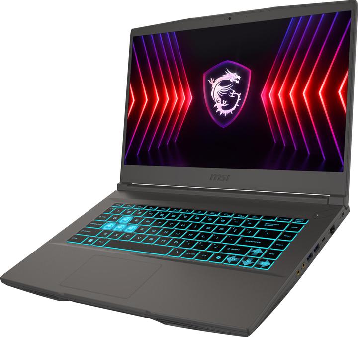 Produktbild MSI Thin 15 B12UC-1437 15,6" FHD 144Hz i5-12450H 16GB/512GB SSD RTX 3050 Win 11 (15.60", Intel Core i5-12450H, 16 GB, 512 GB, DE)
