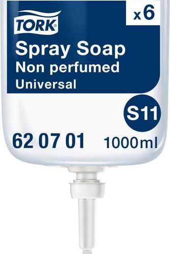 Immagine prodotto Tork 620701 Sapone spray 1l 6pz. (Sapone liquido, 1000 ml)