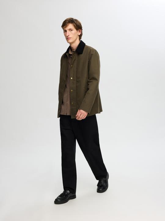 Actual product image Selected Homme Slhwalter Waxed Cotton Jkt Noos (XL)