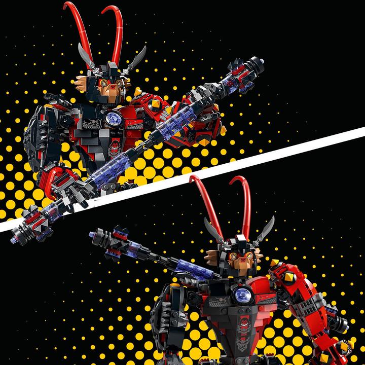 Actual product image LEGO Monkie Kid Mech from Evil Macaque (80033, LEGO Monkie Kid)