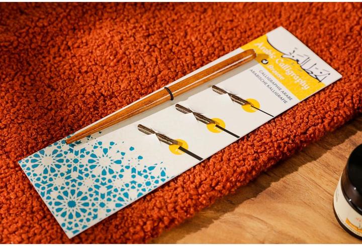 Produktbild Brause Packung mit Federn für die arabische Kalligrafie, sortiert - (1 x)