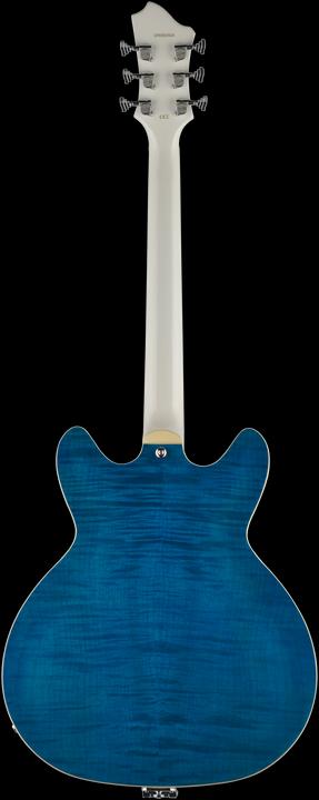 Actual product image Hagstrom Electric Guitar, Tremar Viking Deluxe, Cloudy Seas (Electric guitar)