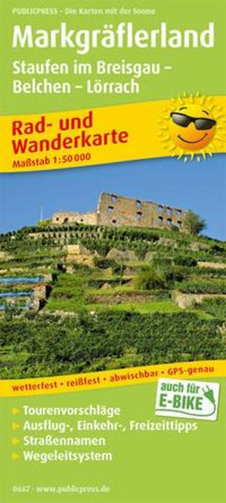 Produktbild Markgräflerland 1:50 000 50000