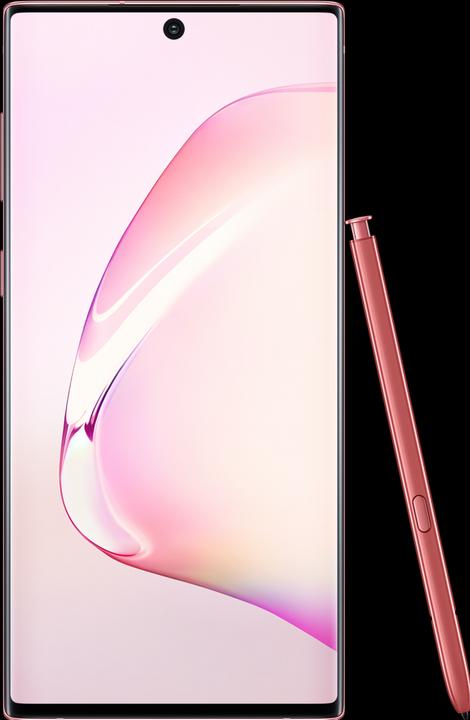 Produktbild Samsung Galaxy Note 10 (256 GB, Aura Pink, 6.30", Dual SIM, 16 Mpx, 4G)