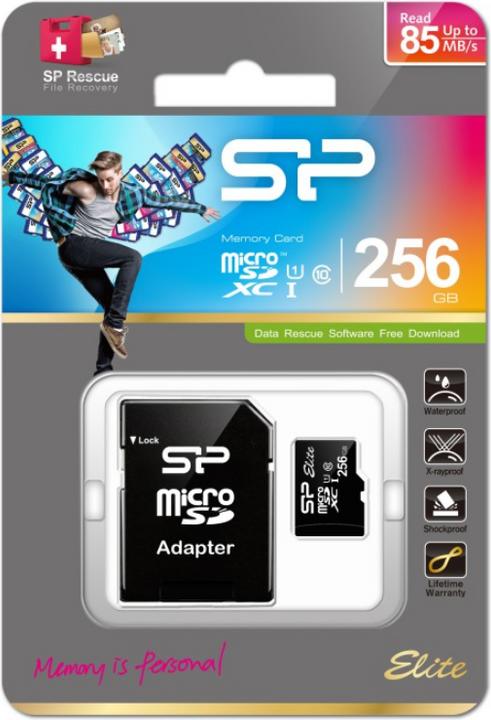 Immagine prodotto Silicon Power élite (256 GB, microSDXC, U1, UHS-I)