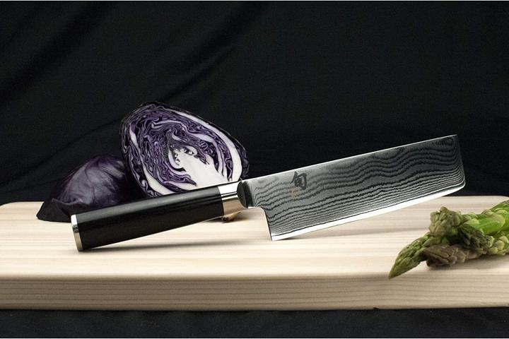 Actual product image Kai DM-0728 Shun Nakiri (16.50 cm)