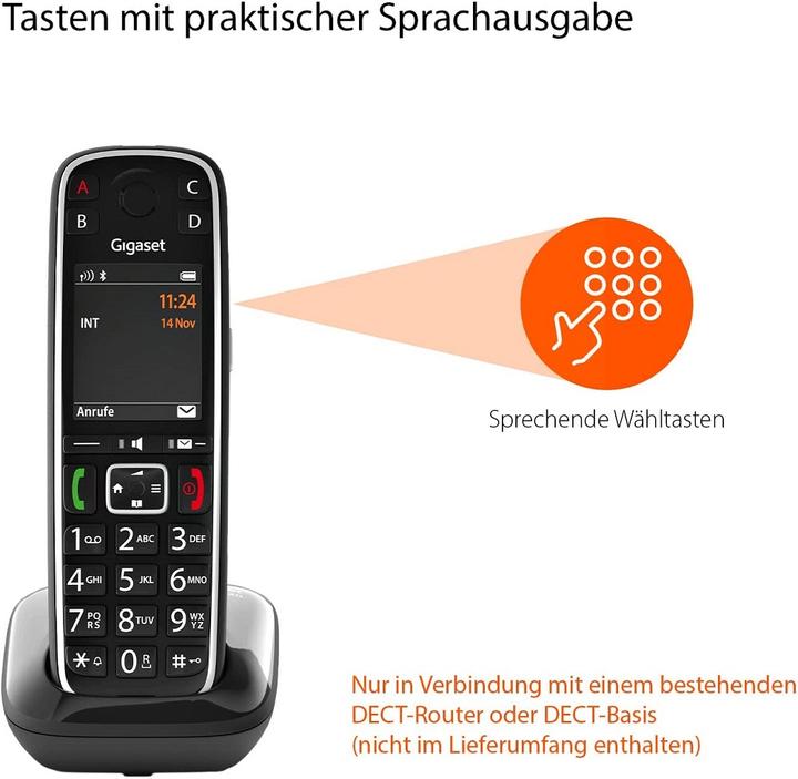 Produktbild Gigaset E720 HX schwarz