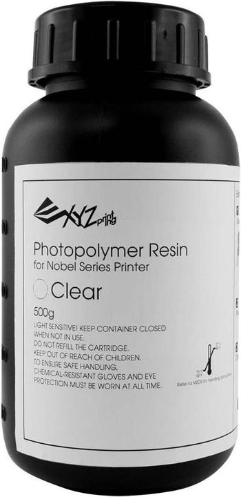 Actual product image XYZprinting Resin for Nobel 1.0 (2x 500ml) (Transparent, 500 g)