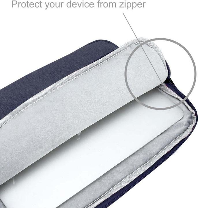 Produktbild Cadorabo Stoff Laptoptasche 15.6 Zoll (15.60", Universal)