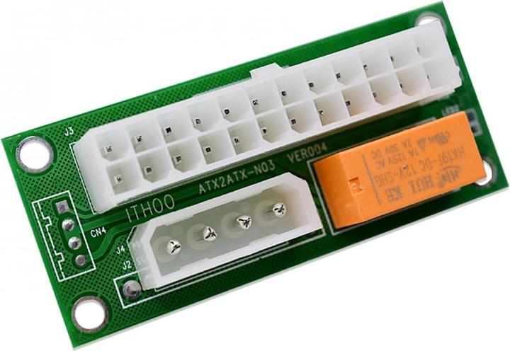 Produktbild PowerGuard ATX 24-Pin Dual PSU Power Supply Netzteil Adapter