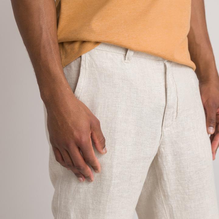 Actual product image La Redoute Collections Linen trousers (32)